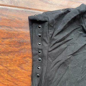 Diesel Top with Stud Detailing on Sleeves